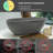 59'' x 29.5'' Soaking Solid Surface Bathtub
