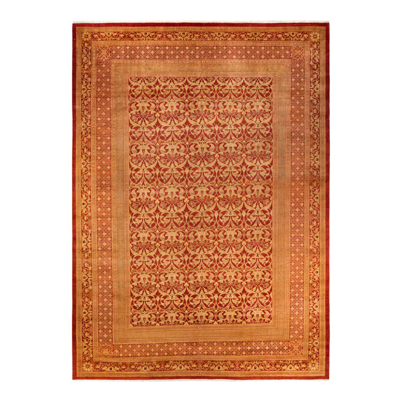 Classic One-of-a-Kind 10' 3" X 14' 9" Hand Knotted Area Rug