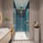 Universal Pivot Shower Door - 1 3/8" Adjustment, 1/4" Tempered Glass, 36000 Times Tested For Open/Close, Smooth Action, Leak, , Aluminium Alloy Glass With Adjustable, Inspected Open/Close Feature,-124830268