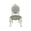 Chaise d'appoint rembourrée King Louis-343370152