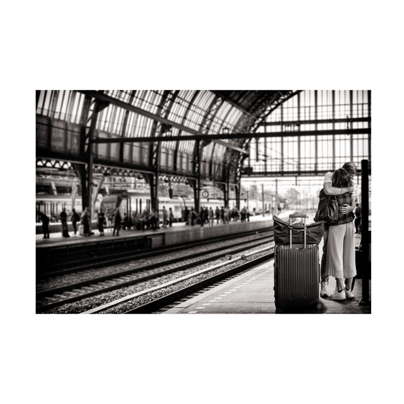 Tom Baetsen Goodbye My Love Canvas Art, H 12 po x l 19 po