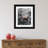 Pierron Black Picture Frame with Mat-789154988