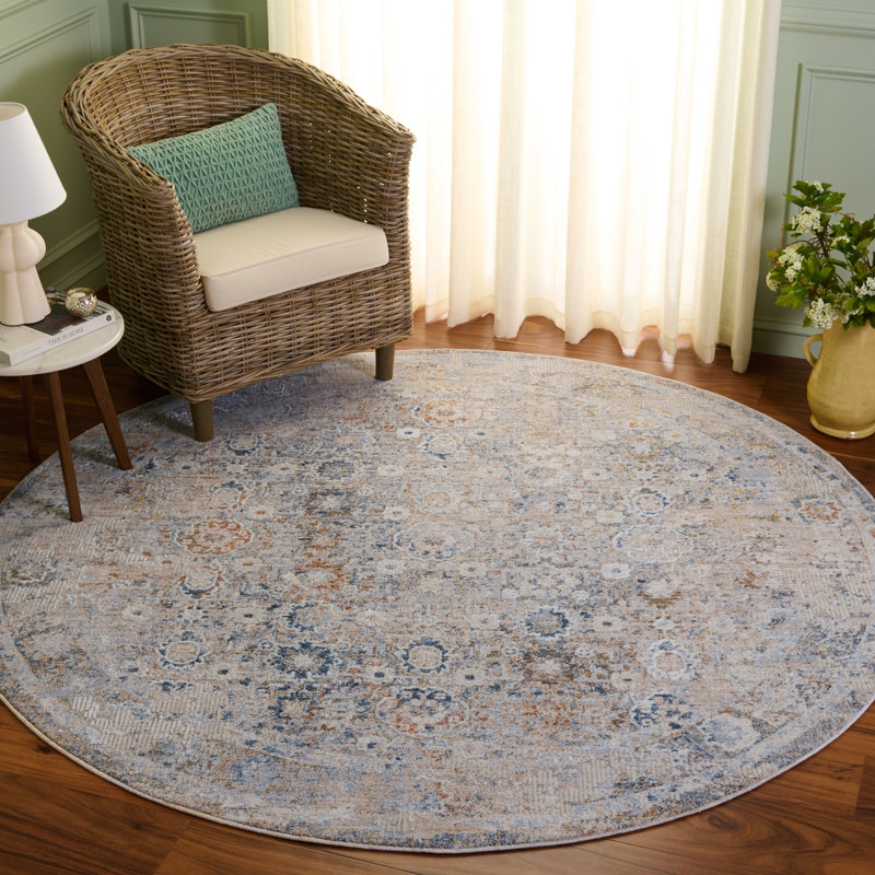 Scarlett 404 Performance Oriental Rug, Round 6'7"