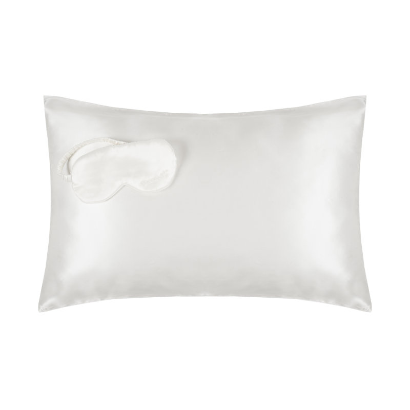 Luxury Silk Range Silk Housewife Pillow Case, Ivory