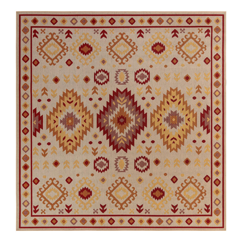 Tapis intérieur / extérieur Marlenia Marlenia, Carré 10 pi