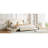 Upholstered Wingback Platform Bed With Trundle And Drawers-282603907
