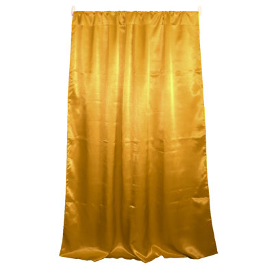 Panneau de rideau semi-transparent en polyester Dafni
