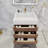 Glasgow 23.5'' Single Bathroom Vanity with Acrylic Top-1314477699