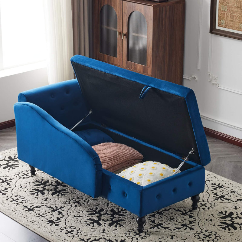 1 Seater Velvet Sofa