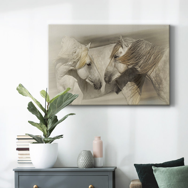 Old Acquaintances-Gallery Wrapped Canvas, 12" H x 18" W