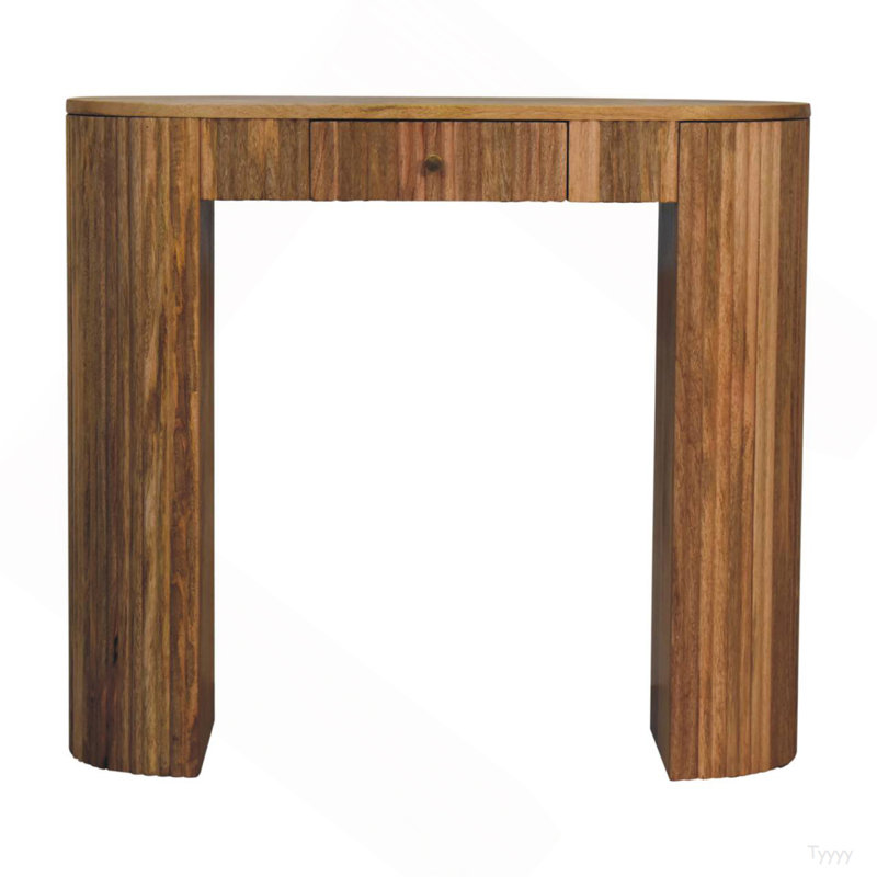Solid Wood Soba Straight Console Table