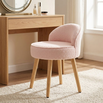 Solid Wood Accent Stool