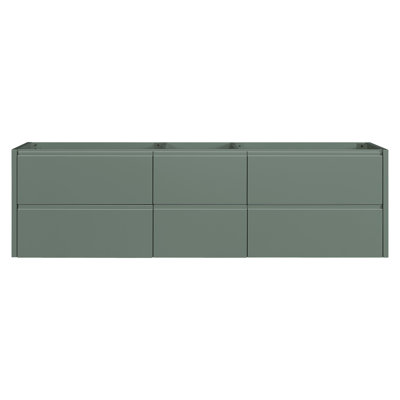   Base de meuble-lavabo mural double 72 po West