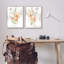 «Soft Soft Spring Flowers», ensemble de 2 giclées encadrées par Nan-96159585-96159586