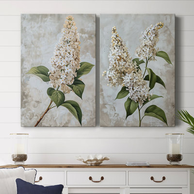 FLORAL Series CCL-Premium Gallery Wrapped Canvas -Ready to Hang