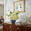Hydrangea Floral Arrangement In Decorative Ceramic Vase