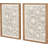 2 Piece Closed Corner Frame Set on Canvas