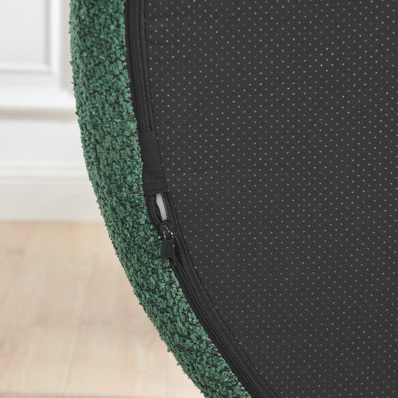 Fauteuil paresseux moderne simple ovale, Vert