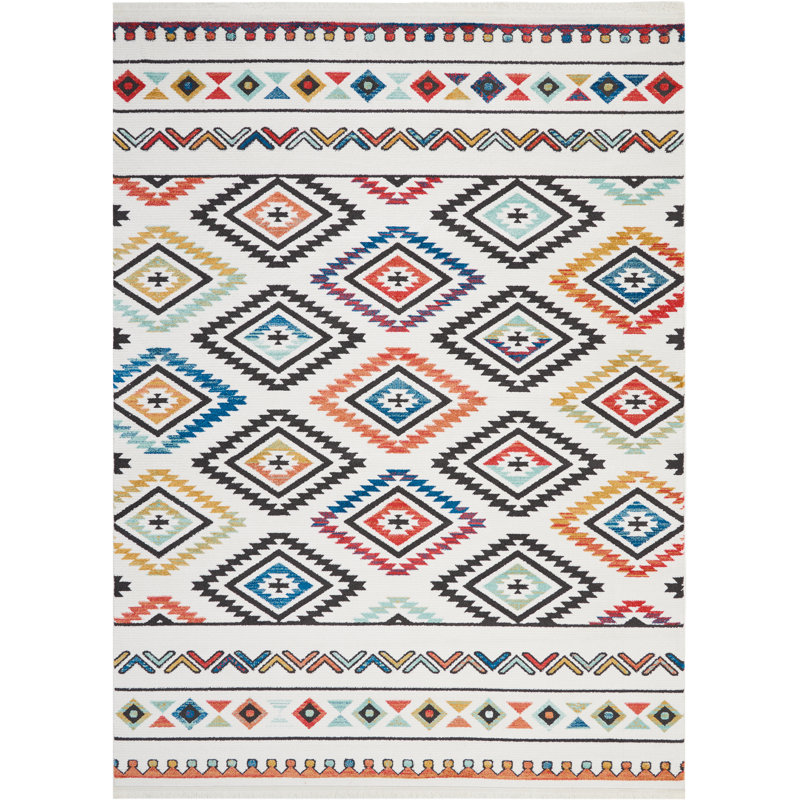 Bayless Southwestern Area Rug, Rectangle 201 x 292cm