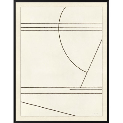 Minmod 1 Framed Watercolour Painting Print