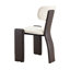 Chaises de salle à manger rembourrées Varian Teddy, hauteur du siège 19 pouces (ensemble de 6)-1172734786