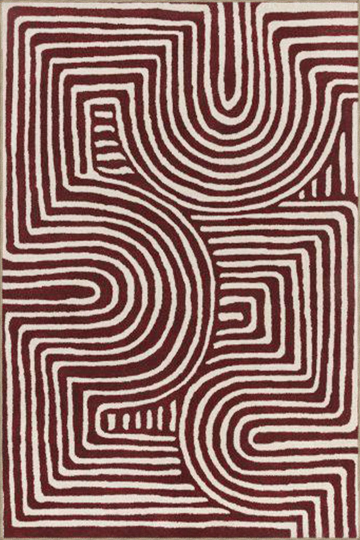 Orren Ellis Modern Swirl Patterned Colorful Decorative Rug | Wayfair