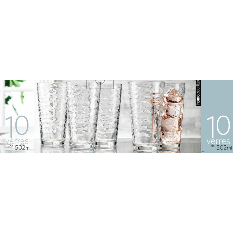 17oz. Highball Glass Set