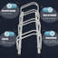 Steel Freestanding Multi-Use Bike Rack