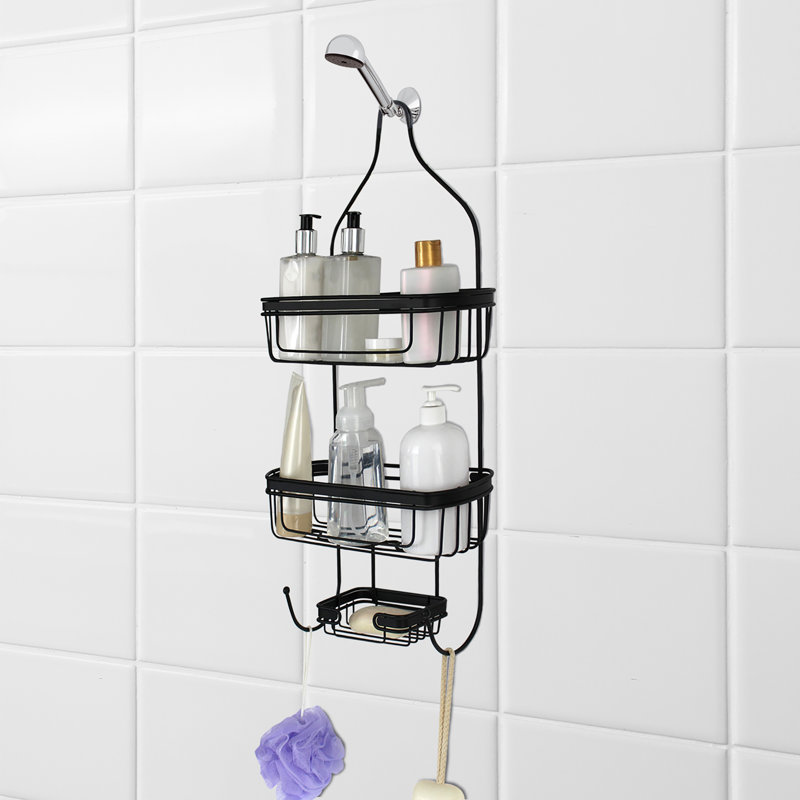 Edward Shower Caddy, Black