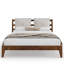 Lit en bois massif Goggin avec tête de lit en peluche amovible-1146960169-1167579731