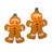 Kurt Adler Indoor/Outdoor UL 10-Light Gingerbread Light Set, 9ft