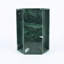 Table d'appoint luxueuse en marbre naturel vert luxueux, table de bout hexagonale de 16 cm de long avec finition polie, socle en pierre vert diamant et table de chevet moderne pour le salon (40 cm x 32 cm)