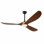 3-Blade Modern Classic Ceiling Fan with Remote Control & LED Light Kit Included