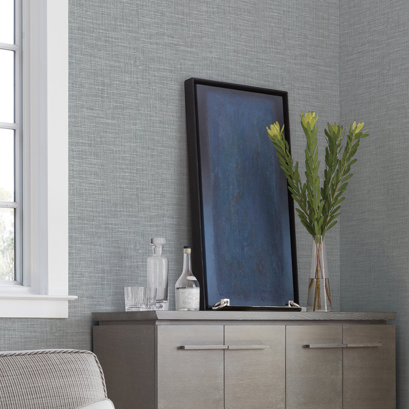Wood & Shiplap Vinyl Wallpaper Roll, Gray