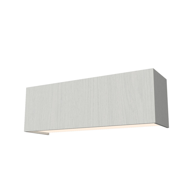 Clean 1 - Light Flush Mounted Sconce, Organic White