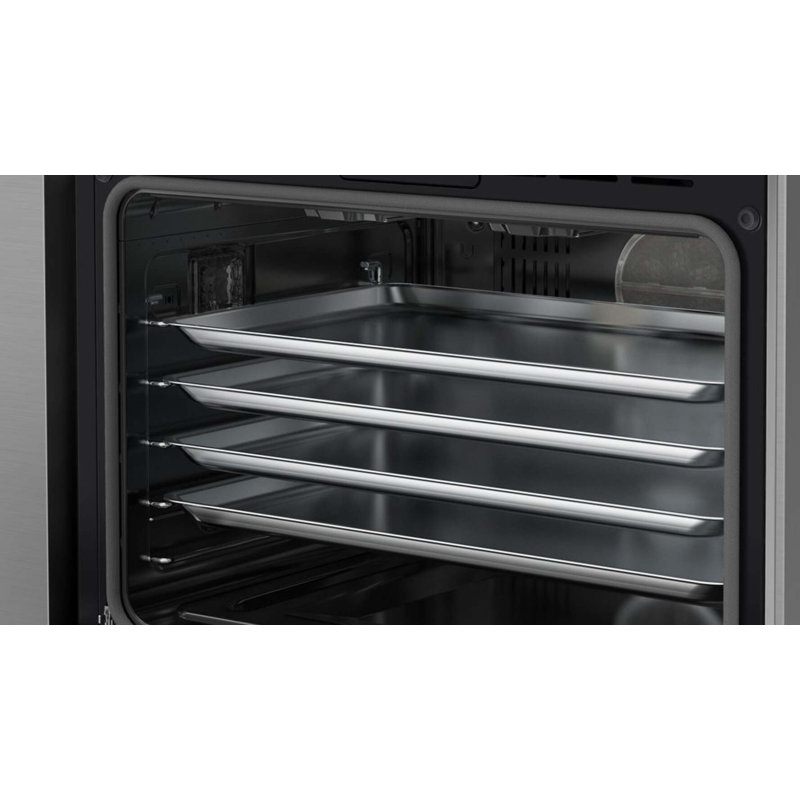 48" Pro-Range 6 Burners, Transitional, Silver, Natural Gas/Liquid Propane