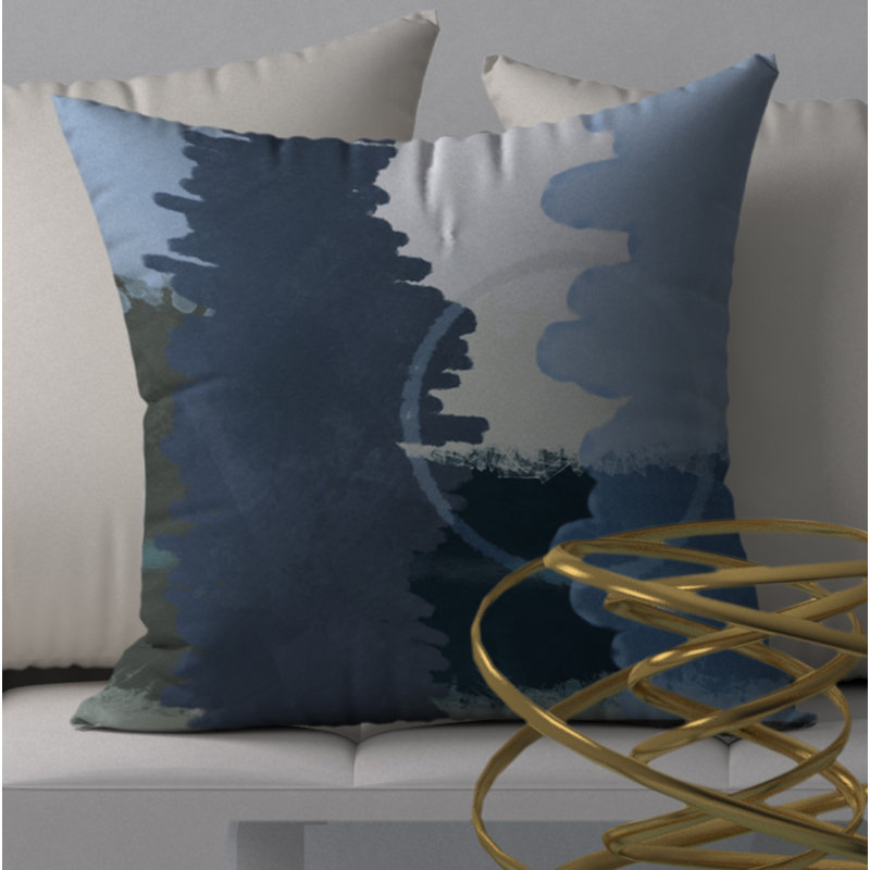 Housse de coussin décorative carrée et insert, 20 po X 20 po