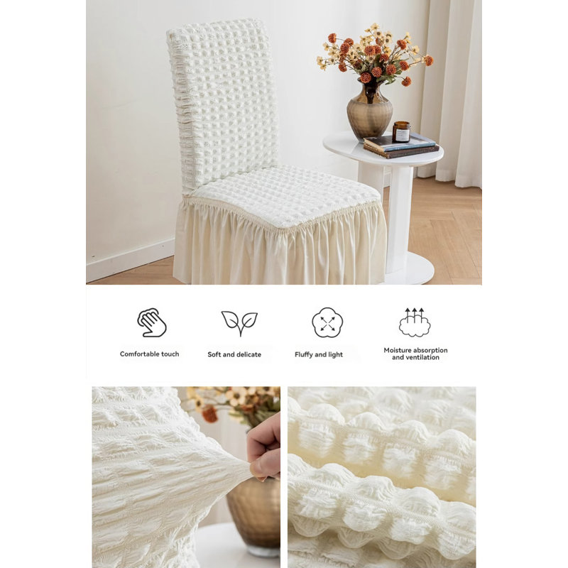 Housse pour chaise de salle à manger
