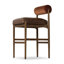 Tabouret de comptoir rembourré Abella avec structure en bois massif-1908102598-1907889781