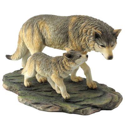 Figurine poly 10,53 multicolore en résine