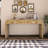 Wooden Entryway Table With Burl Veneer-718698866