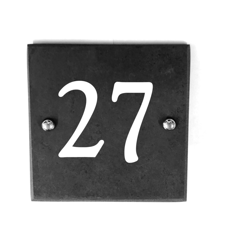 Montesino 15cm H Slate House Number, 27