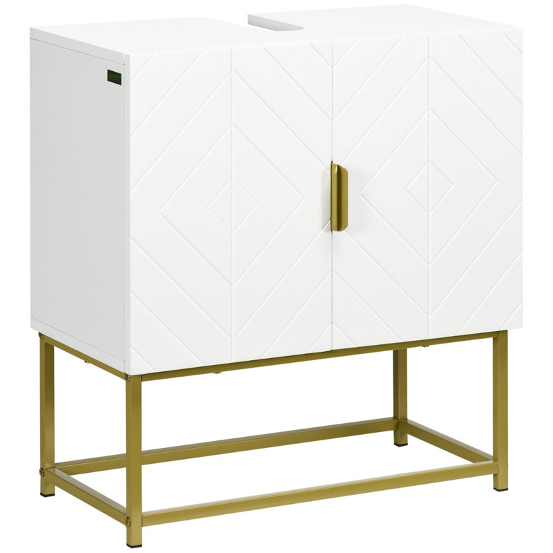 Steel Freestanding Under Sink Cabinet