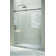 Astro 56 - 60 in. x 78 in. Fully Frameless Glass Sliding Shower Door
