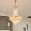 14-light Dimmable Luxrious Gold Crystal Chandelier