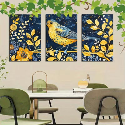 3 Piece Wrapped Canvas Print