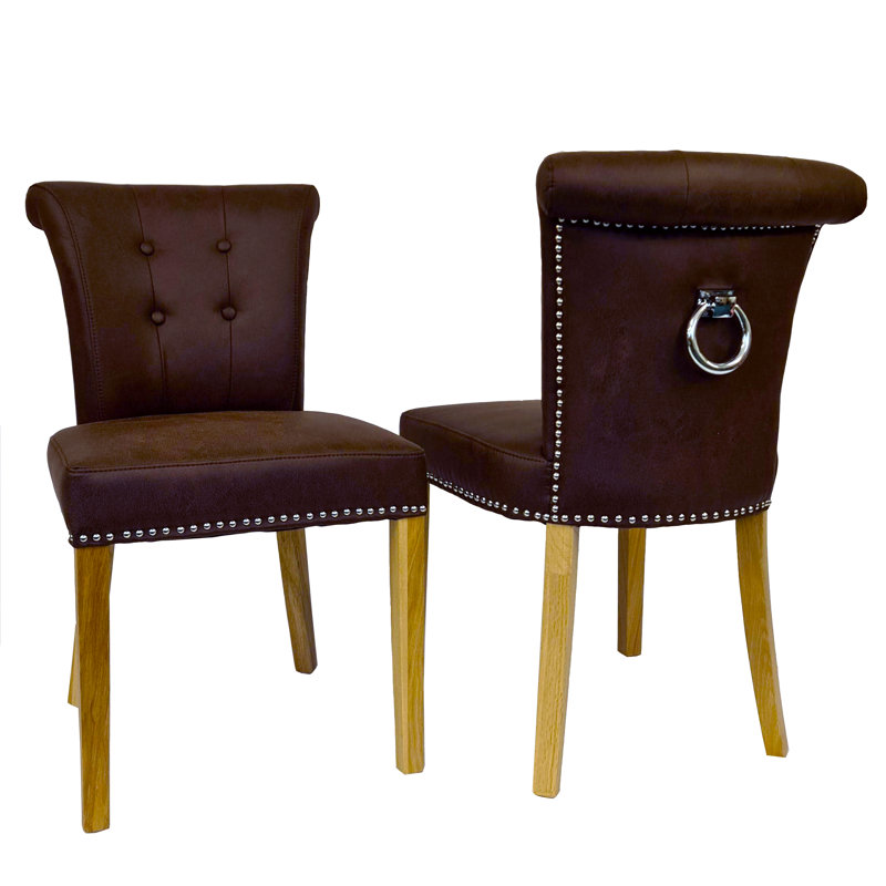 Geraldine 48cm H Tufted Upholstered Side Chair