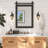 Farmhouse Rectangle Framed Wall Bathroom Vanity Mirror Accent Mirror-110439460-110439458