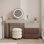 Modern 360° Rotating Makeup Vanity With 5 Drawers, Vanity Table With High Edge, Convertible L-Shaped/ Rectangular Dressing Table With Painted Mdf Top