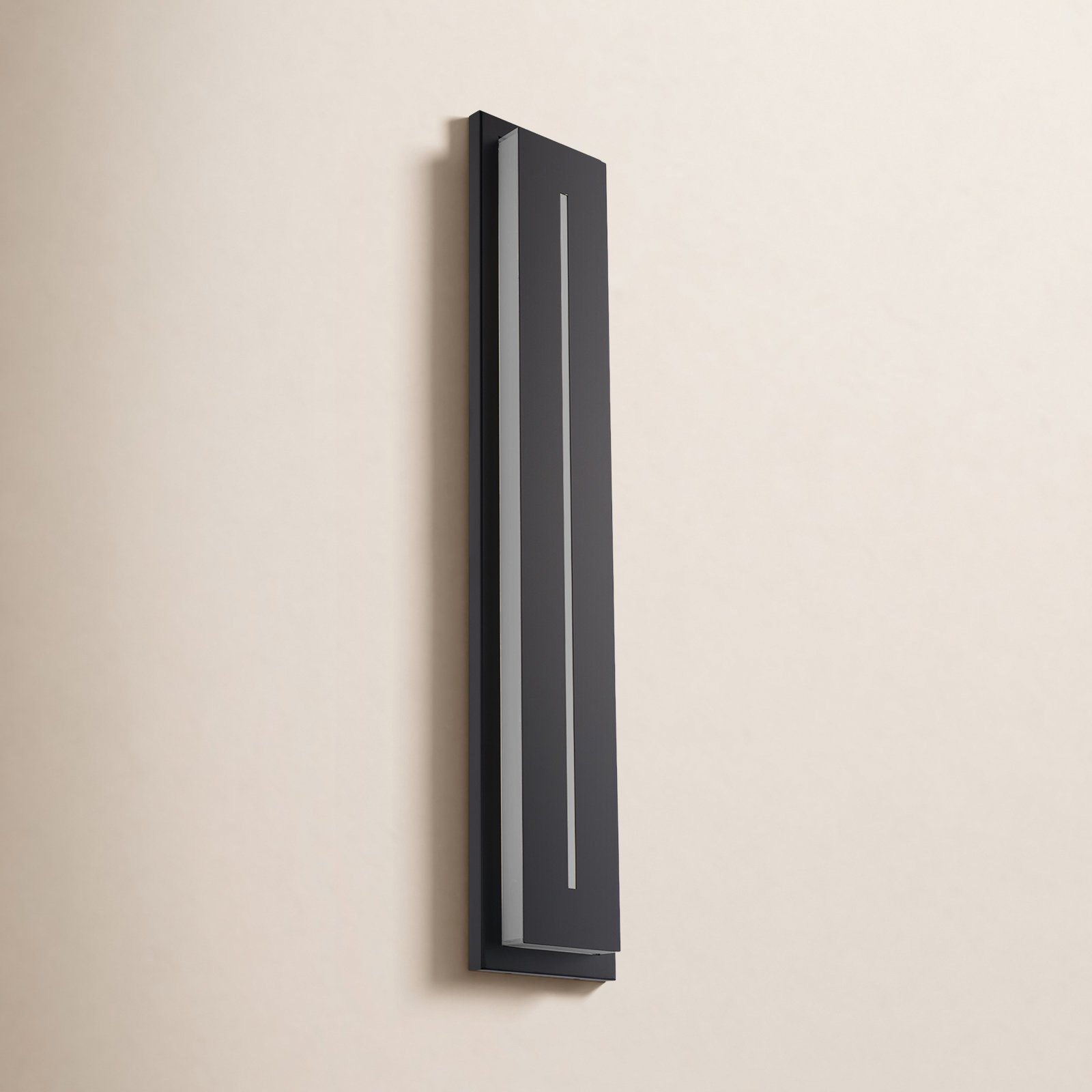 Midnight Outdoor LED Wall Light, 3500K, 36" H